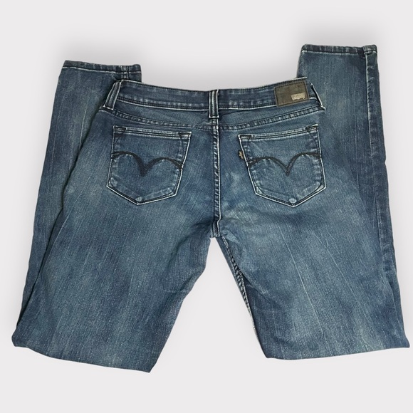 Levi’s - Low Rise Skinny Demi Curve - Mesium Wash - Size 28 - Picture 4 of 7